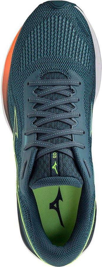 Mizuno Running Shoes for Adults Wave Skyrise 3 Green Men