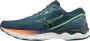 Mizuno Wave Skyrise 3 Heren Sportschoenen Hardlopen Weg donkerblauw - Thumbnail 8