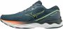 Mizuno Wave Skyrise 3 Heren Sportschoenen Hardlopen Weg donkerblauw - Thumbnail 8