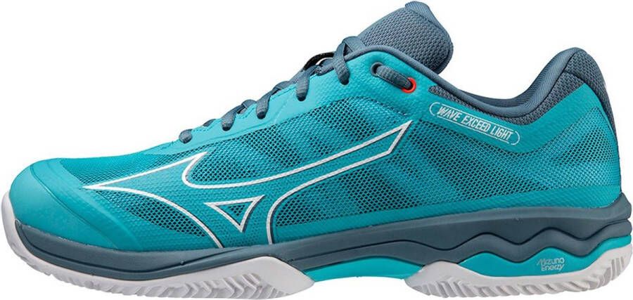 Mizuno Tennisschoen Padelschoen Wave Exceed Light CC Heren Blauw