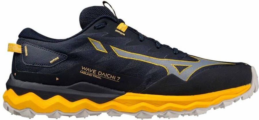 Mizuno Wave Daichi 7 Trailrunningschoenen Heren Night Sky Tradewinds Fusion