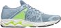 Mizuno Wave Equate 6 Hardloopschoenen Subdued Blue White Neo Lime Dames - Thumbnail 3