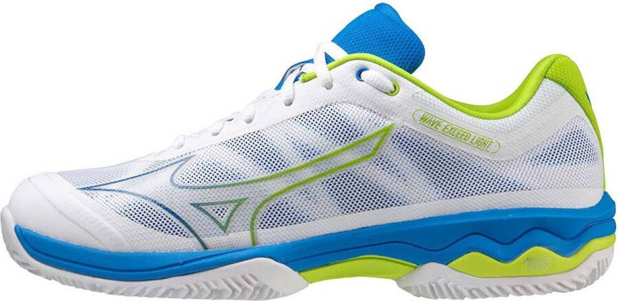 Mizuno Wave Exceed Light Tennisbannen Schoenen Wit Man