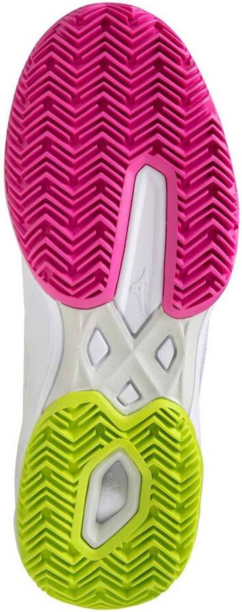 Mizuno Wave Exceed Light Tennisbannen Schoenen Wit Vrouw