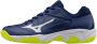 Mizuno Wave Exceed Star Jr CC blauw tennisschoenen kids (61GC176015) - Thumbnail 3