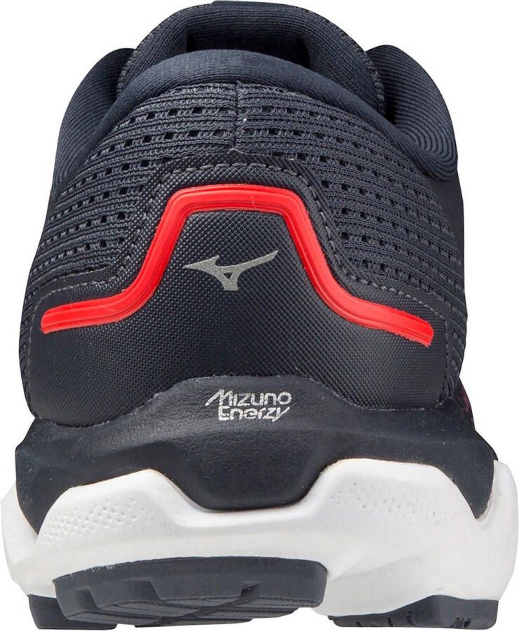 Mizuno Wave Horizon 5 Sportschoenen Vrouwen Navy Paars Wit