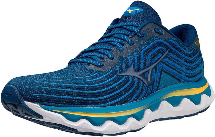 Mizuno Wave Horizon 6 Hardloopschoenen Estate Blue Estate Blue Frenblue Heren