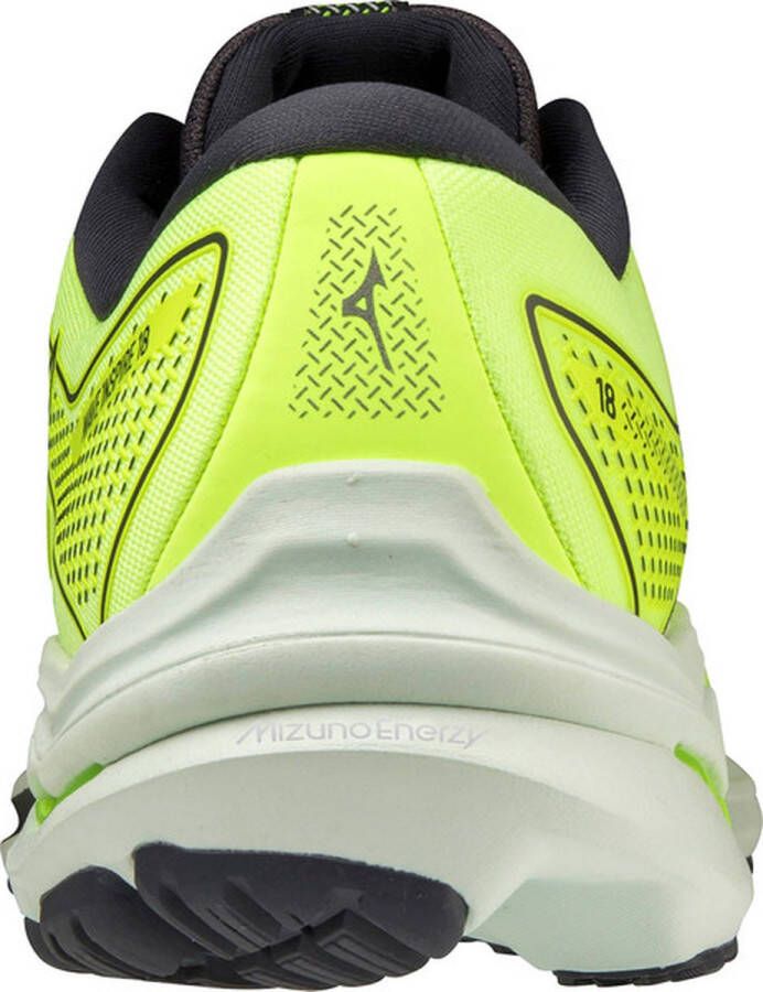 Mizuno Wave Inspire 18 Heren Hardloopschoenen Running Schoenen Geel J1G - Foto 11