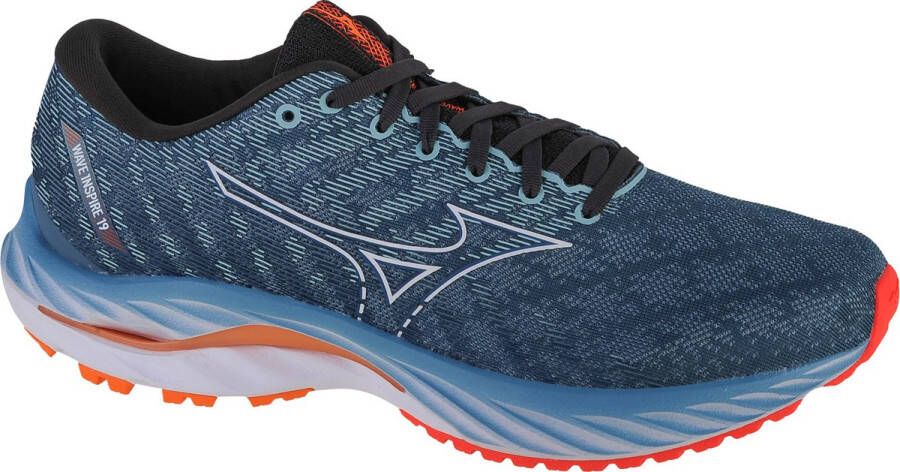 Mizuno Wave Inspire 19 Hardloopschoenen Blauw Man