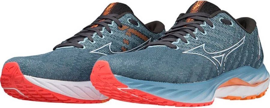 Mizuno Wave Inspire 19 Hardloopschoenen Blauw Man