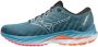 Mizuno Wave Inspire 19 J1GC234401 Mannen Blauw Hardloopschoenen - Thumbnail 4