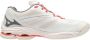 Mizuno Wave Lightning Z6 Dames Sportschoenen wit roze - Thumbnail 3