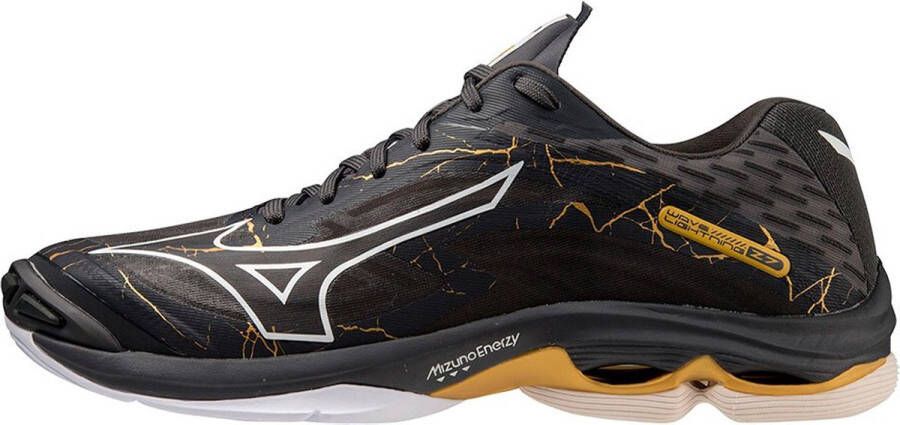 Mizuno Wave Lightning Z7 Volleybalschoenen Blackoyster Mpgold Irongat Heren