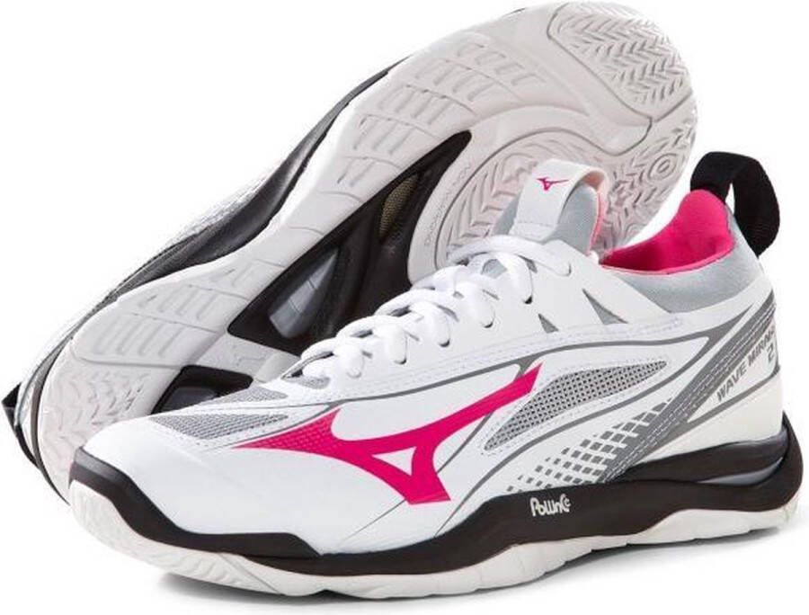 Mizuno Wave Mirage 2.1 wit handbalschoenen dames (X1GB185064)