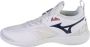 Mizuno Wave Momentum 2 V1GA211300 Mannen Wit Volleybalschoenen - Thumbnail 3