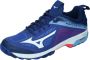 Mizuno Wave Panthera Sportschoenen Korfbal TF (Turf) Blue White - Thumbnail 3