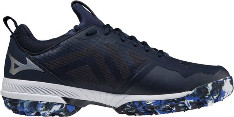 Mizuno Wave Panthera Sportschoenen Korfbal TF (Turf) Blue White