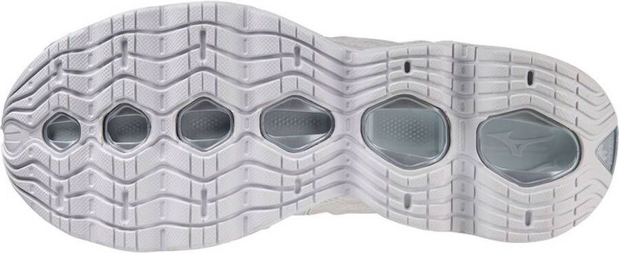 Mizuno Witte Hardloopschoenen Unisex Model J1Gc2383 White Heren
