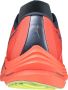 Mizuno Wave Rebellion Dames Sportschoenen Hardlopen Weg rood zilver - Thumbnail 3
