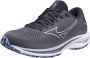 Mizuno Wave Rider 25 Dames Sportschoenen Hardlopen Weg grijs paars - Thumbnail 6