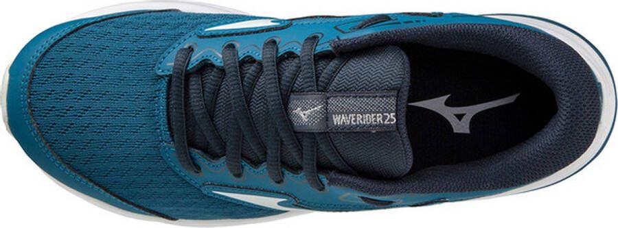 Mizuno Wave Rider 25 kinderen Sportschoenen Hardlopen Weg donkerblauw