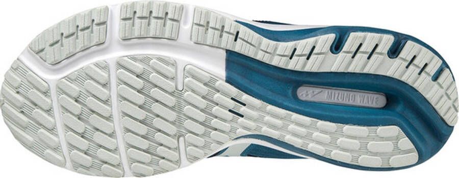 Mizuno Wave Rider 25 kinderen Sportschoenen Hardlopen Weg donkerblauw