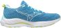 Mizuno Wave Rider 26 Roxy Hardloopschoenen Blauw 1 2 Vrouw - Thumbnail 4