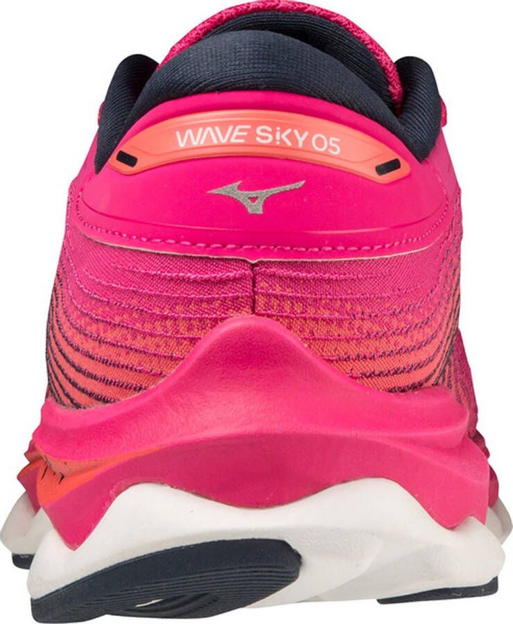 Mizuno Wave Sky 5 Hardloopschoenen Roze Vrouw