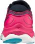 Mizuno Wave Skyrise 3 Hardloopschoenen Pink Peacock White Algiers Blue Dames - Thumbnail 5