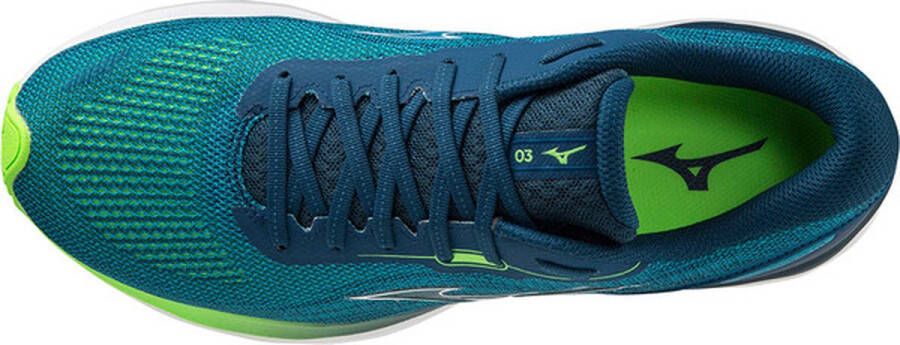 Mizuno Wave Skyrise 3 Heren Sportschoenen Hardlopen Weg donkergroen - Foto 4