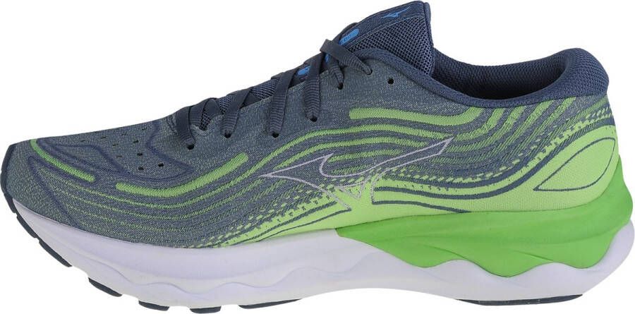 Mizuno Wave Skyrise 4 Hardloopschoenen Groen Man