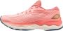 Mizuno Wave Skyrise 4 J1GD230923 Vrouwen Roze Hardloopschoenen - Thumbnail 13