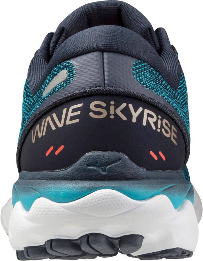 Mizuno Wave Skyrise Sportschoenen Mannen Blauw Grijs Wit