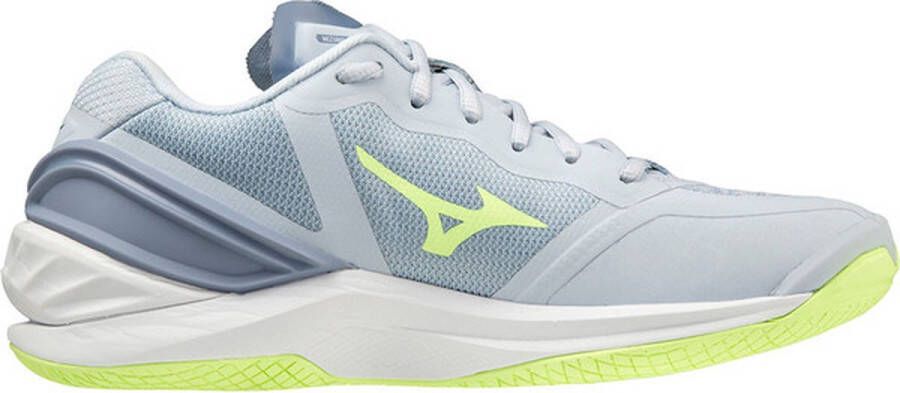 Mizuno Wave Stealth Neo Dames Sportschoenen Volleybal Indoor grijs wit