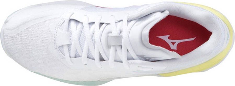 Mizuno Wave Stealth Neo Dames Sportschoenen Volleybal Indoor wit geel - Foto 5