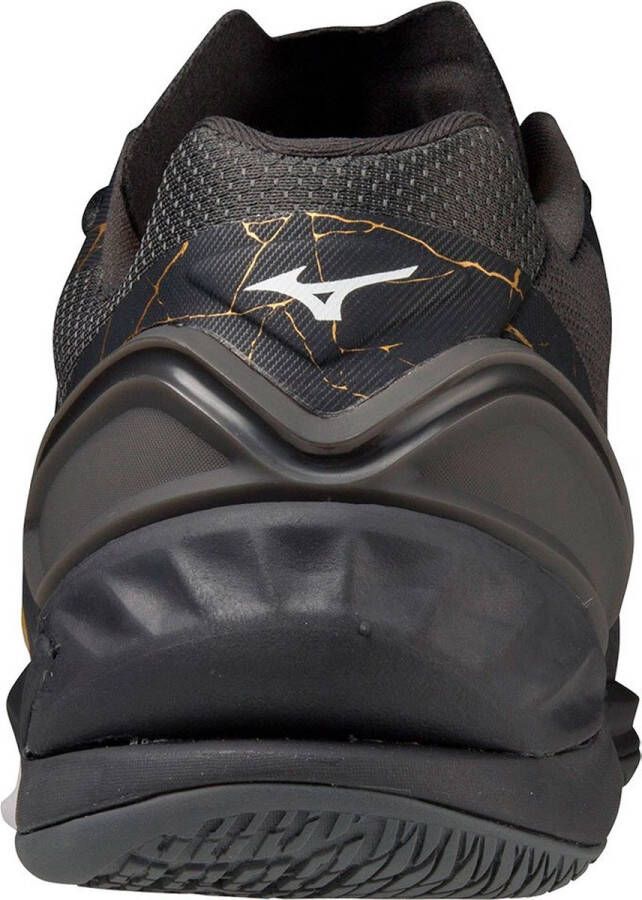 Mizuno Wave Stealth Neo Schoenen Blackoyster Mpgold Irongat Heren