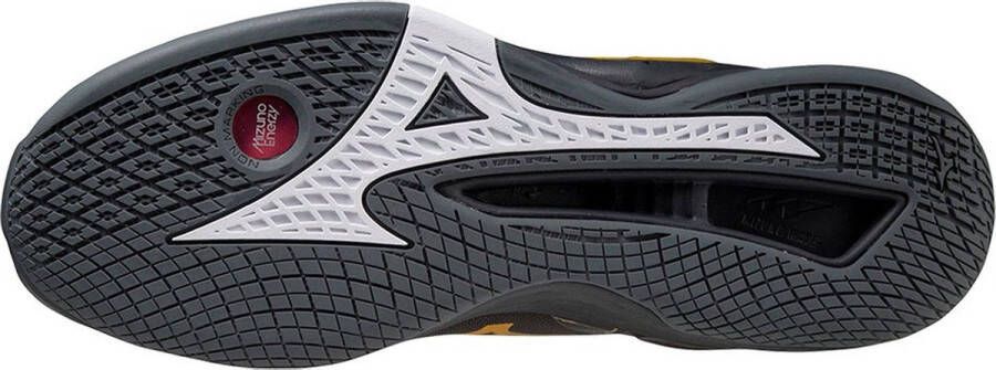 Mizuno Wave Stealth Neo Schoenen Blackoyster Mpgold Irongat Heren