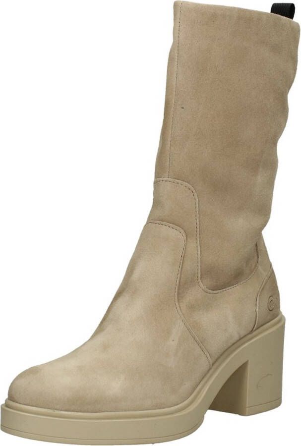 Mjus Enkellaarsjes Hak Enkellaarsjes Hak Beige
