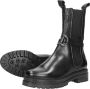 MJUS M79203-101-6002 Chelsea Zwart Leer Chelsea boots Dames - Thumbnail 9