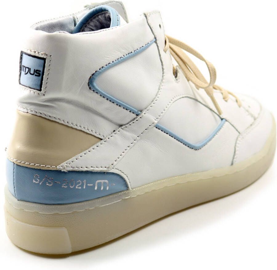 Mjus Veterschoenen Hoog Veterschoenen Hoog wit