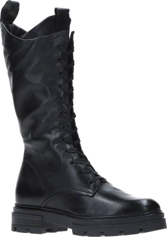 Mjus Veterschoenen Hoog Veterschoenen Hoog zwart