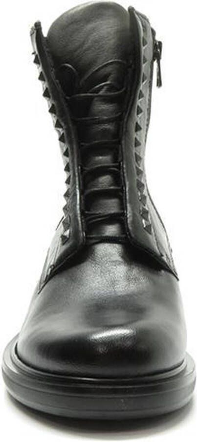 Mjus Zwarte Veterboots