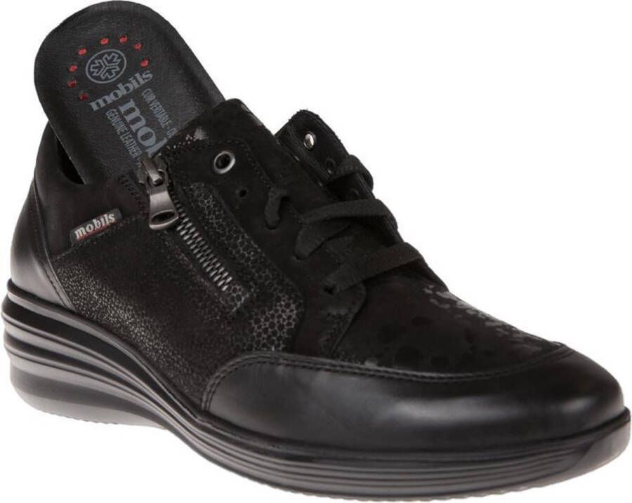Mobils By Mephisto mobils sharona zwarte veterschoen