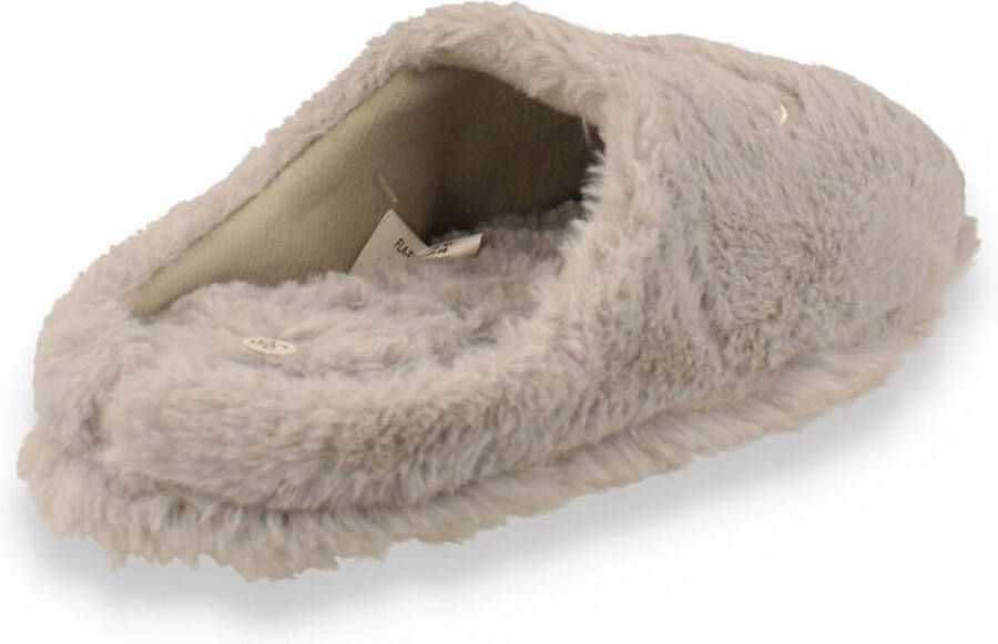 Mode-Mania Dames Pantoffel Grau