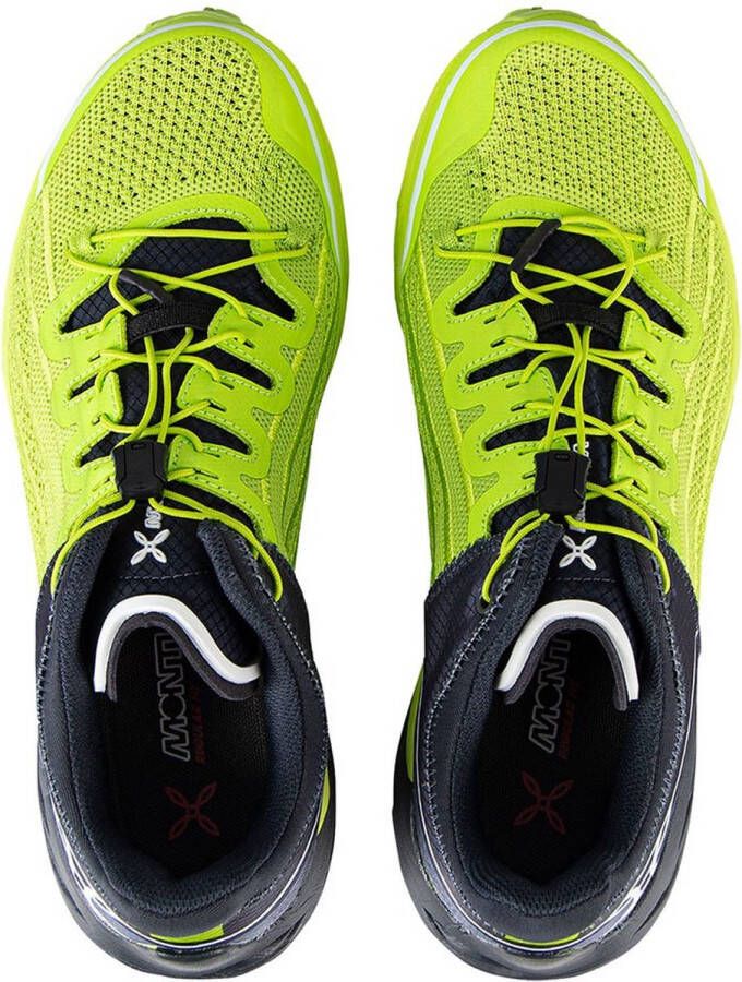 Montura Drake Trailrunningschoenen Lime Green Lead Heren