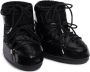 Moon boot Zwarte Slip-On Laarzen met Tubulaire Veters Black Dames - Thumbnail 4