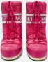 Moon boot Fuchsia Waterafstotende Laarzen met Logo Band Pink Dames - Thumbnail 9