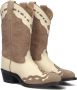 City Western Mr8198 Cowboylaarzen Western Laarzen Meisjes Bruin - Thumbnail 4