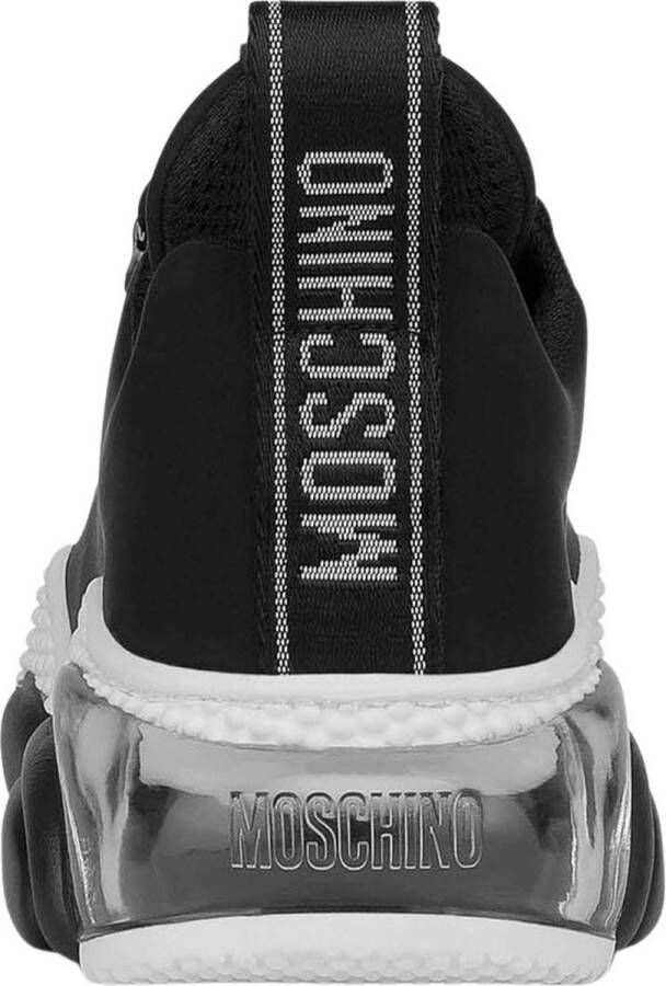 Moschino Heren Bubble Teddy Sneakers Zwart