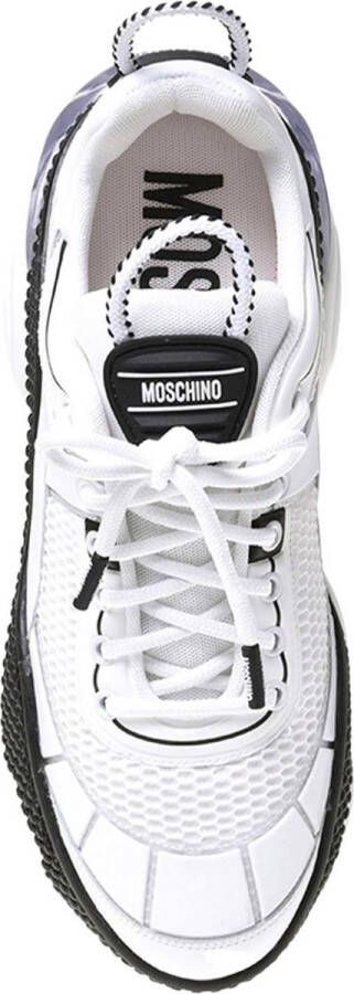 Moschino Heren Teddy Sneakers Wit